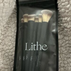 Lithe Elegant Black Makeup Brush Set